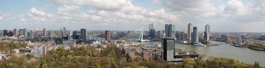 rotterdam haven havenstad hdr scheepvaart skyline euromast kop van zuid erasmusbrug erasmus mc europoort botlek maasvlakte